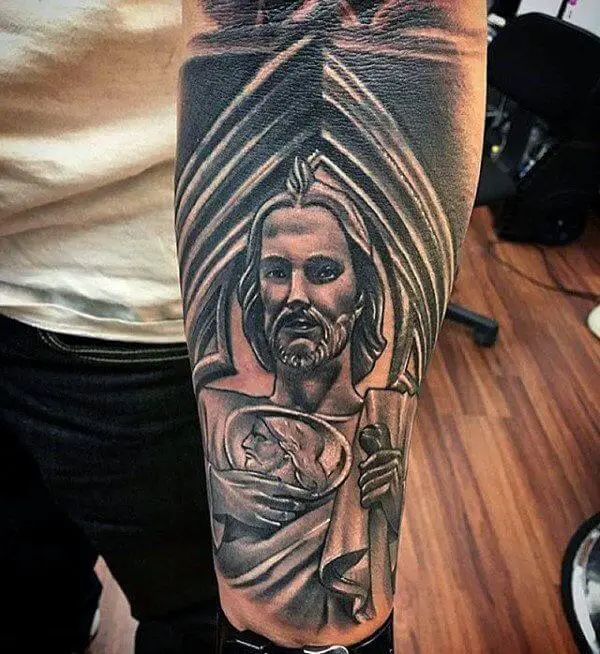 san judas upper arm tattooTikTok Search