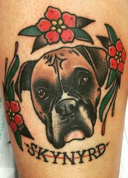 Update more than 66 boxer dog tattoo latest  thtantai2