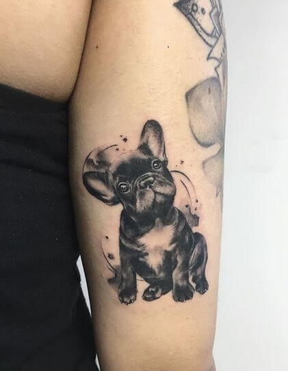 French Bulldog Tattoo