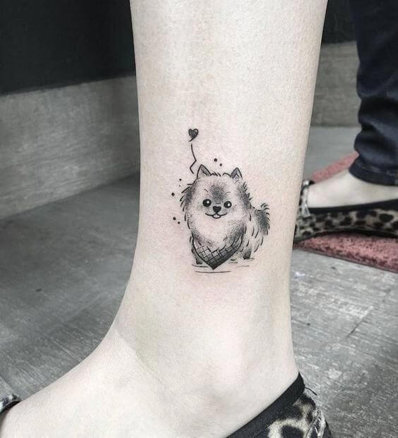 Pomeranian Tattoo