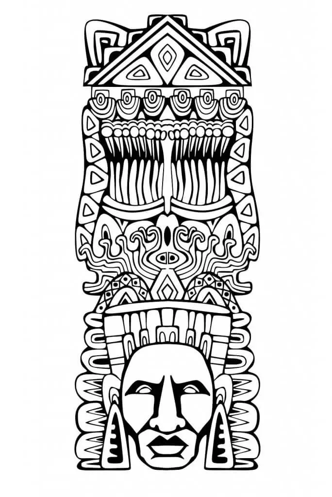 Inca Tattoo Design