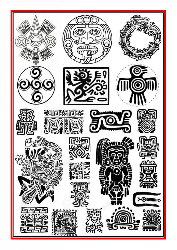 peruvian inca tattoo designs