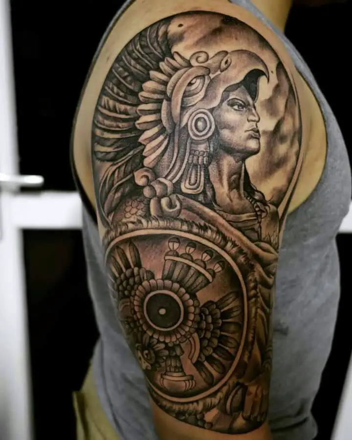 Inca Warrior Tattoo