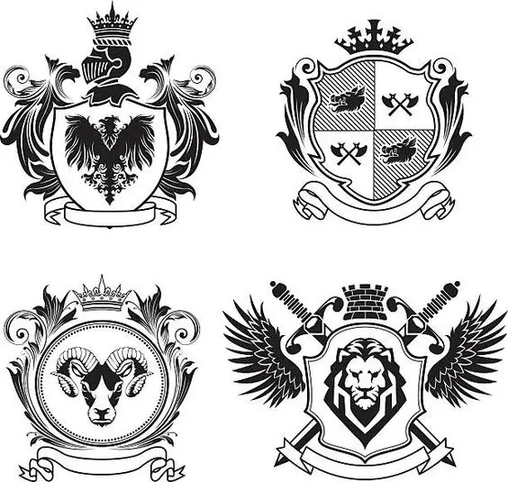 German Coat Of Arms Tattoo